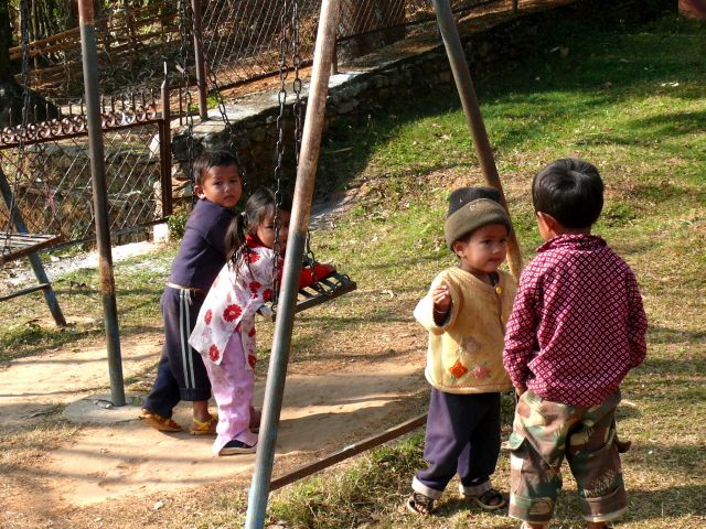 Nepal mit Kindern - Kindergarten