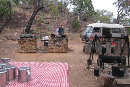  Australien for family - Australien Familienreise - Bush Breakfast