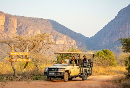 Familienreise Südafrika - Südafrika for family -best of safari - Entabeni Pirschfahrt