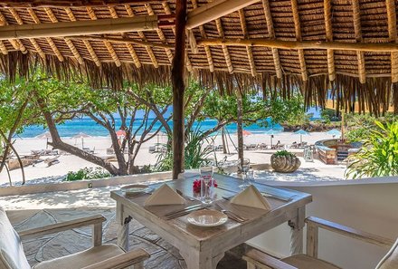 Kenia Familienreise Verlängerung - Kenia for family - Chale Island - The Sands at Chale Island - Restaurant