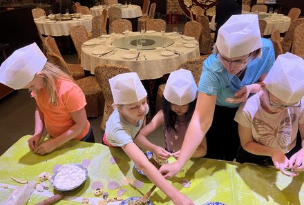 China mit Kindern - China for family - Kids machen selbstgemachte Jiaozi