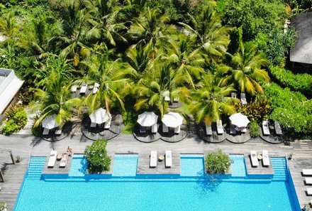 Serengeti mit Kindern individuell - Tansania for family deluxe - Sansibar - Zuri Zanzibar Resort - Poolbereich
