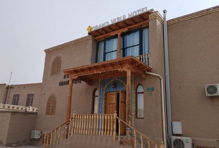 Usbekistan for family - Hotel Grand Vizir - Außenansicht