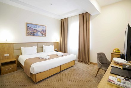 Usbekistan for family - Hotel Milan Tashkent - Zimmer