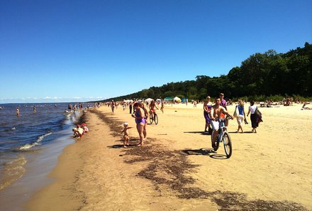 Baltikum for family - Jurmala - Strand
