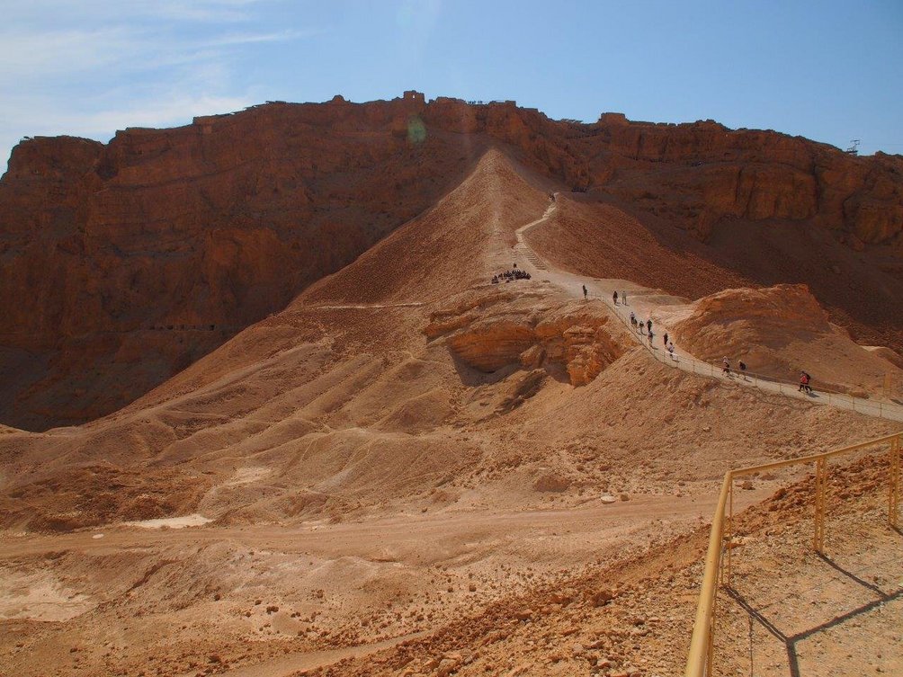 Israel Familienreise - Wanderung zur Festung Masada
