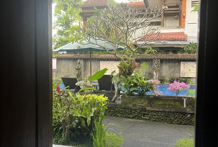 Java-Bali Family & Teens - Familienreise Bali - Sri Aksata Ubud Resort - Ausblick Zimmer