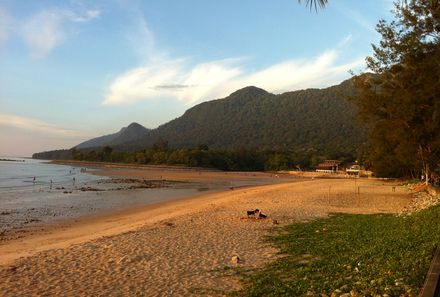 Südostasien Urlaub mit Kindern - Malaysia mit Kindern - Strand