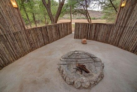 Namibia Familienreise individuell mit Dachzelt - Mount Etjo Safari Lodge Campsite