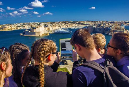 Malta Familienreise - Malta for family - Rallye durch Valletta