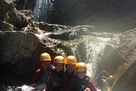 Deutschland Familienreise - Deutschland Camping for family - Canyoning