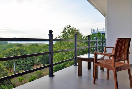 Sri Lanka Familienreise - Sri Lanka for family -  Centauria Wild - Balkon