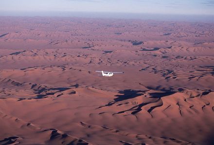 Namibia Familienreise individuell - Wüstenansicht Kalahari