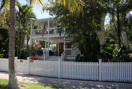 Florida Rundreise mit Kindern - Florida for family individuell - Key West - weißes Haus