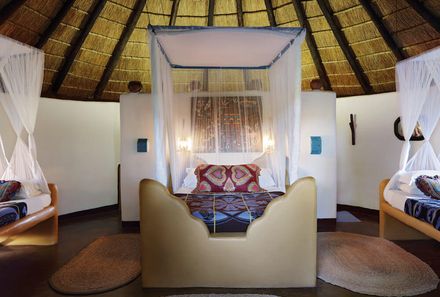 Botswana Familienurlaub - Botswana for family individuell - Planet Baobab Lodge - Zimmer