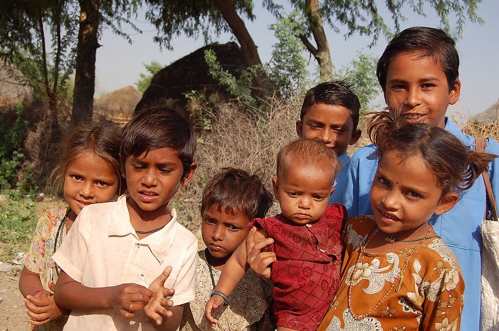 Asien mit Kindern - Einheimische Kinder