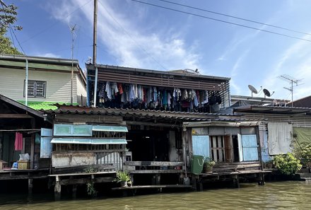 Thailand Familienreise mit Kindern - Thailand for family individuell - Khlong Tour Häuser