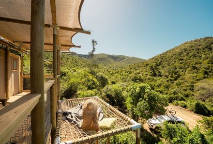 Garden Route Familienreise - Addo Nationalpark - AfriCamps Ausblick
