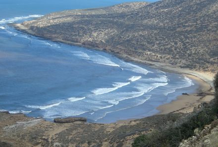 Marokko mit Kindern - Atlantikküste Strandabschnitt