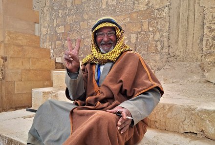 Familienreise Ägypten - Ägypten for family - Pyramiden von Gizeh - Einheimischer