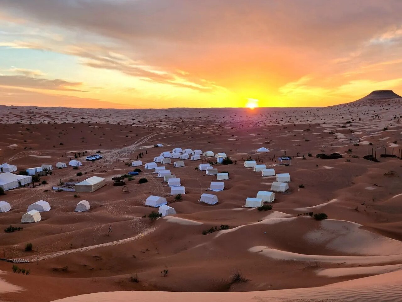 Tunesien mit Kindern - Tunesien Urlaub mit Kindern - Übernachtung im Wüstencamp
