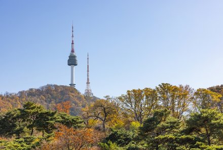 Südkorea for family - Naksan Park - N Seoul Tower