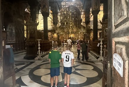 Bulgarien Familienreise - Bulgarien mit Kindern - Kirche von innen