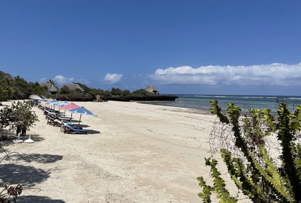 Kenia Familienreise - Kenia for family - Strand von Chale Island