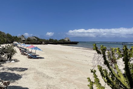 Kenia Familienreise - Kenia for family - Strand von Chale Island