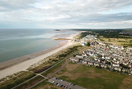 Schottland Familienreise - Schottland mit Kindern - Strand Nairn