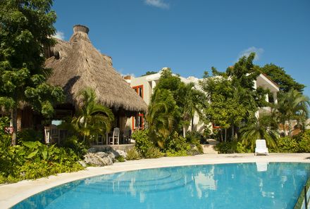 Mexiko Familienreise - Mexiko Family & Teens - Villas Bakalar Pool