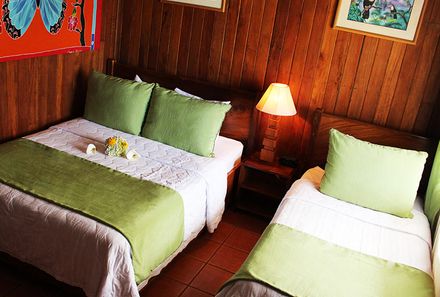 Costa Rica mit Kleinkindern - Monteverde - Cloud Forest Lodge - Zimmer