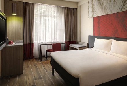 Malaysia mit Teenagern - ibis Melaka Hotel -Zimmer