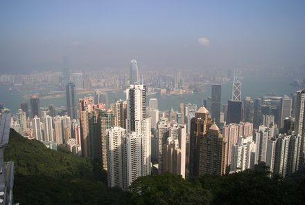 China mit Jugendlichen - China Teens on Tour - Hongkong Victoria Peak