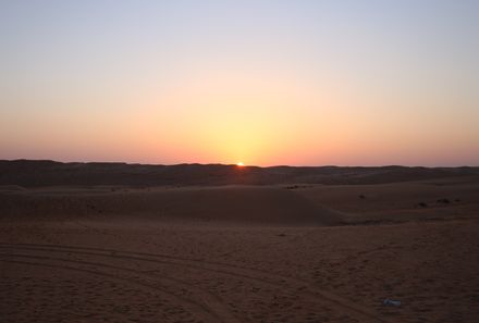 Oman mit Jugendlichen - Oman Family & Teens - Sonnenuntergang in der Wüste