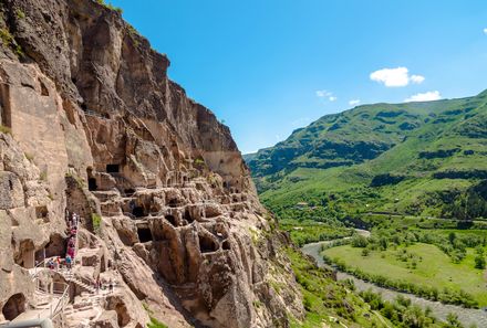Georgien Familienreise - Georgien individuell - Wardsia Panorama