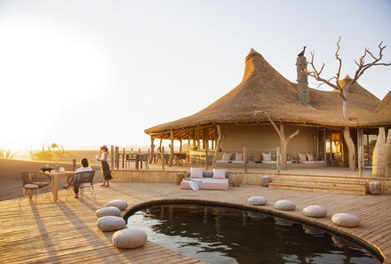 Individuelle Namibia Familienreise Deluxe - Wilderness Little Kuala - Außenansicht