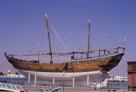 Familienreise Oman - Oman for family - Dhau Schiff