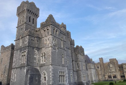 Irland Familienreise - Irland for family - Cong - Ashford Castle Sicht