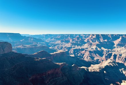 USA Familienreise - USA Westküste for family - Blick über Grand Canyon