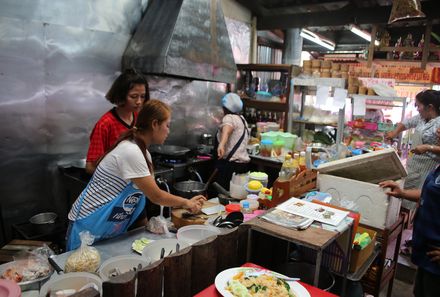 Thailand mit Kindern - Garküche