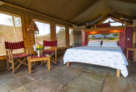 Kenia Familienreise - Kenia for family - Amboseli Nationalpark - Sentrim Camp - Zimmer