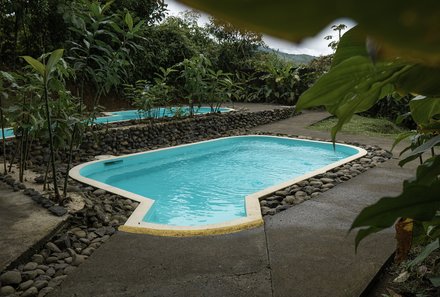 Familienurlaub Costa Rica - Costa Rica for family - La Tigra Rainforest Lodge - Pool