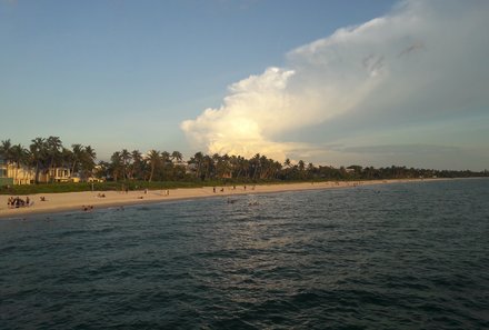 Florida Rundreise mit Kindern - Florida for family individuell - Naples - Blick auf Strand