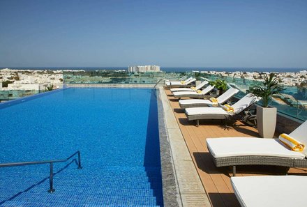 Oman for family individuell - Royal Tulip Muscat -  Pool