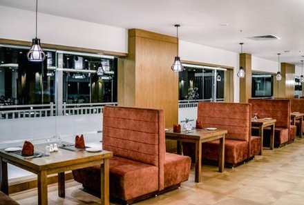 Nepal for family - Soaltee Westend Resort - Essensbereich