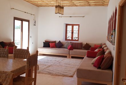 Marokko Familienurlaub - Eco Lodge Ait Bouguemez Wohnraum