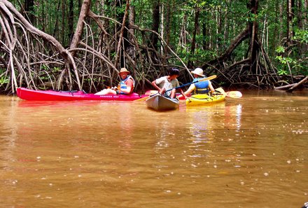 Costa Rica for family individuell - Costa Rica zum Bestpreis - Mangroventour mit Kajak