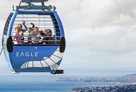 Australien for family - Australien Familienreise - Seilbahn