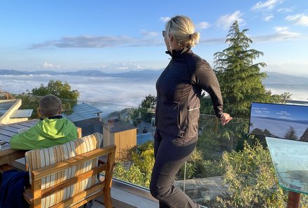 Familie Albrecht auf Reisen - Nadja Albrecht in Nepal